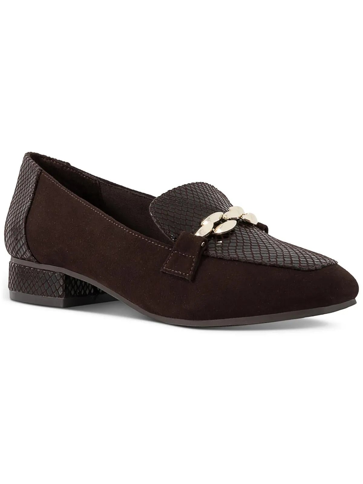 Rahela Womens Faux Suede Loafers