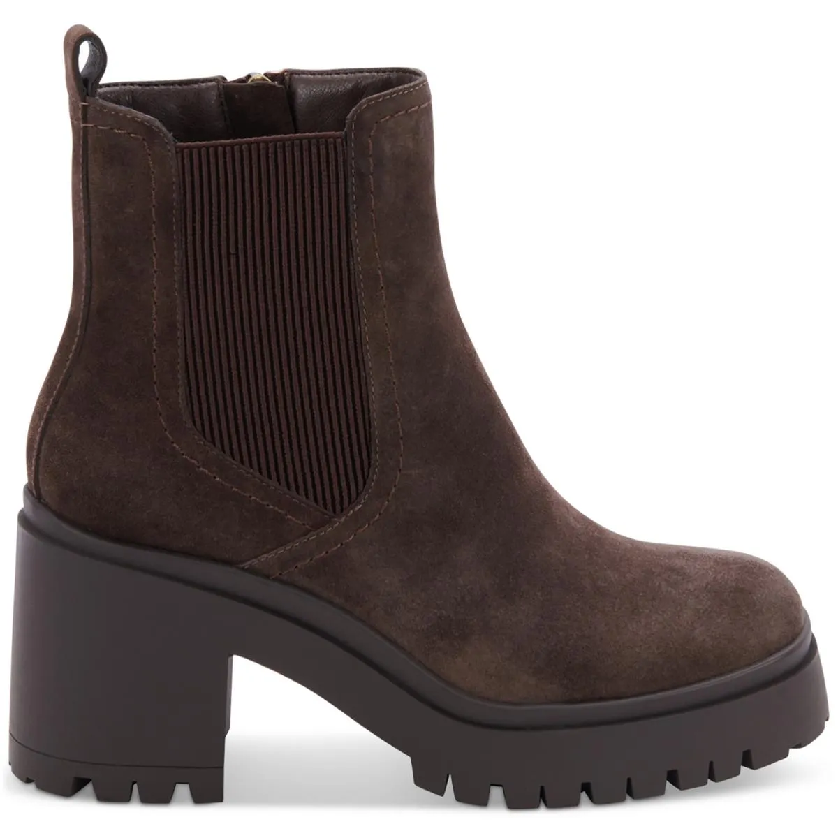 Raine Faux leather Round toe Ankle Boots