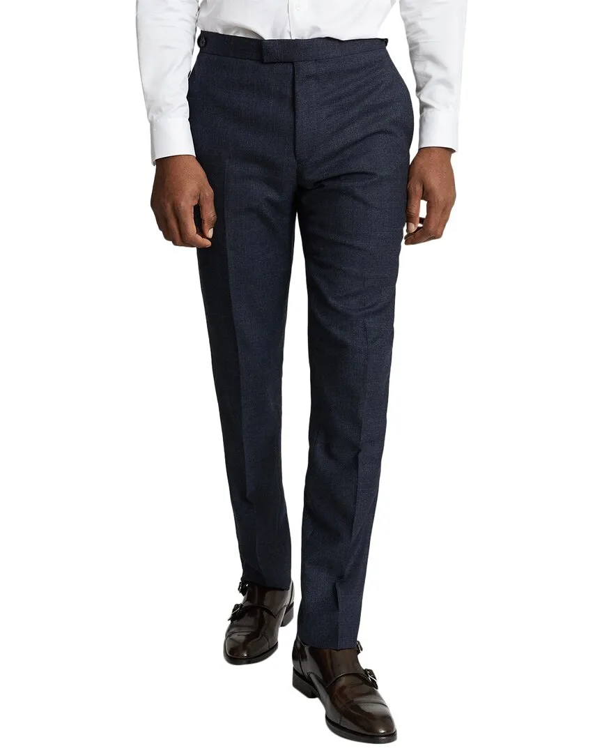Reiss Dunn Wool Crofleck Texture Pant
