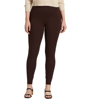 Ricki Mid Rise Legging In Brown