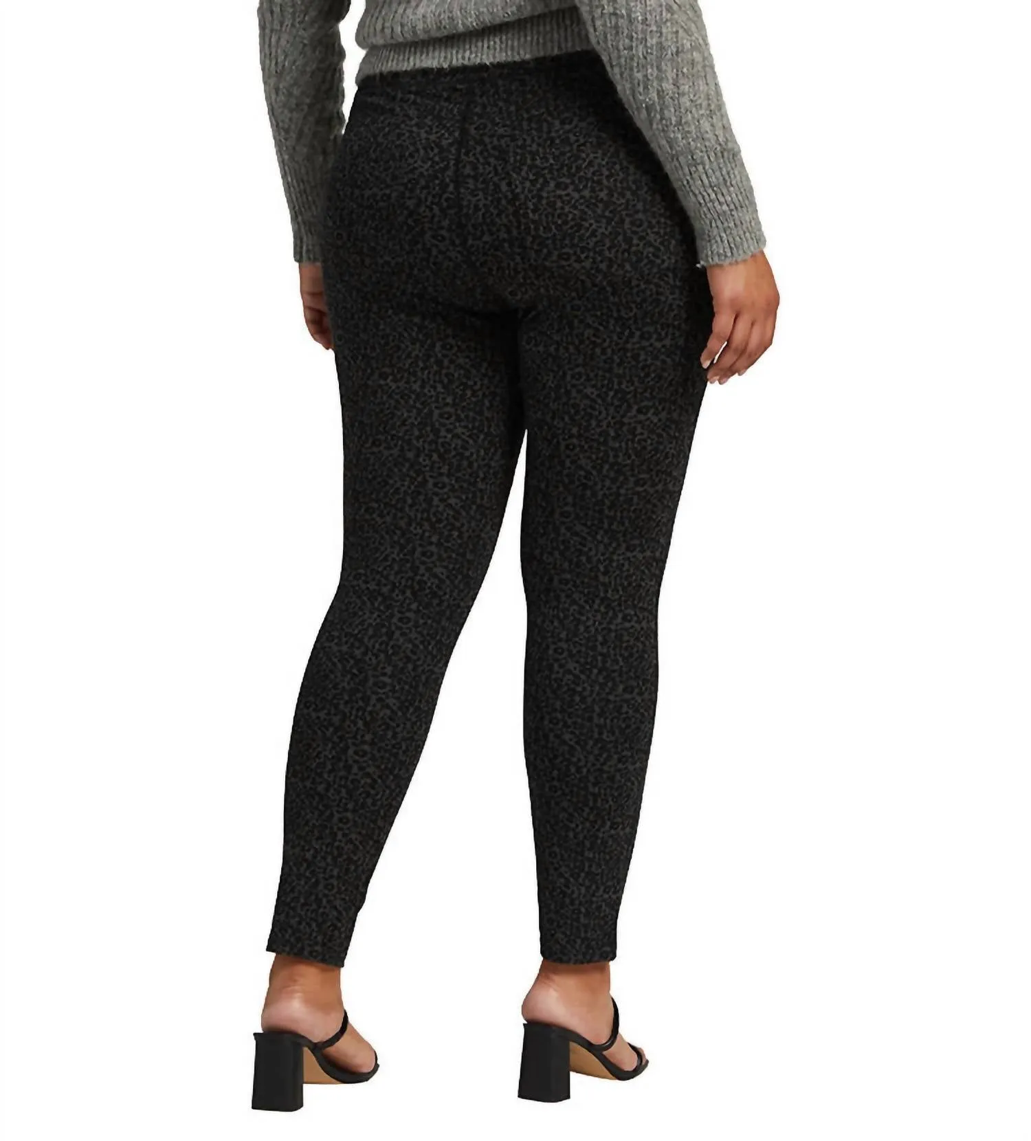Ricki Mid Rise Legging - Plus In Cheetah