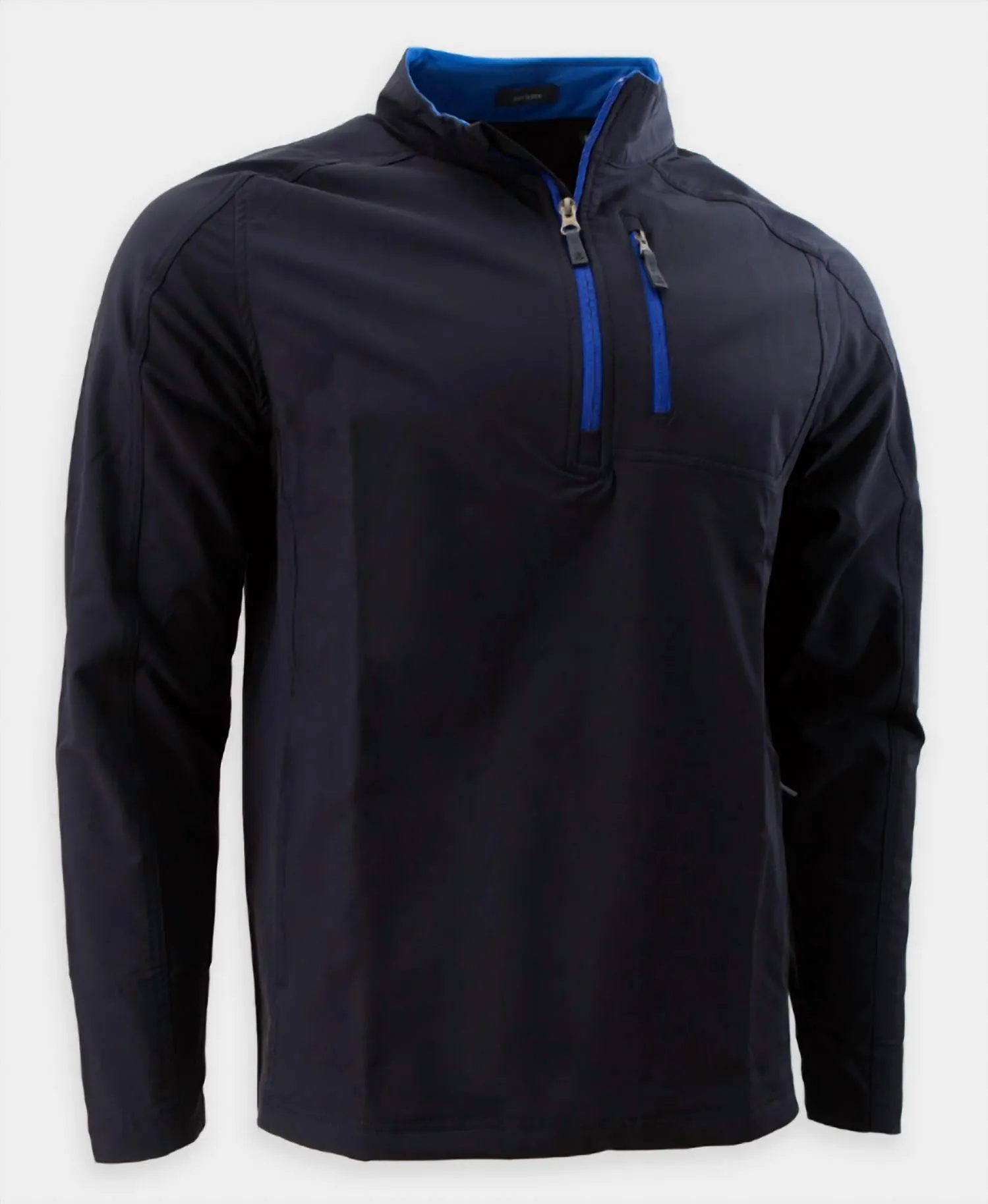 Riggs Water Resistant 1/4 Zip Pullover – Navy