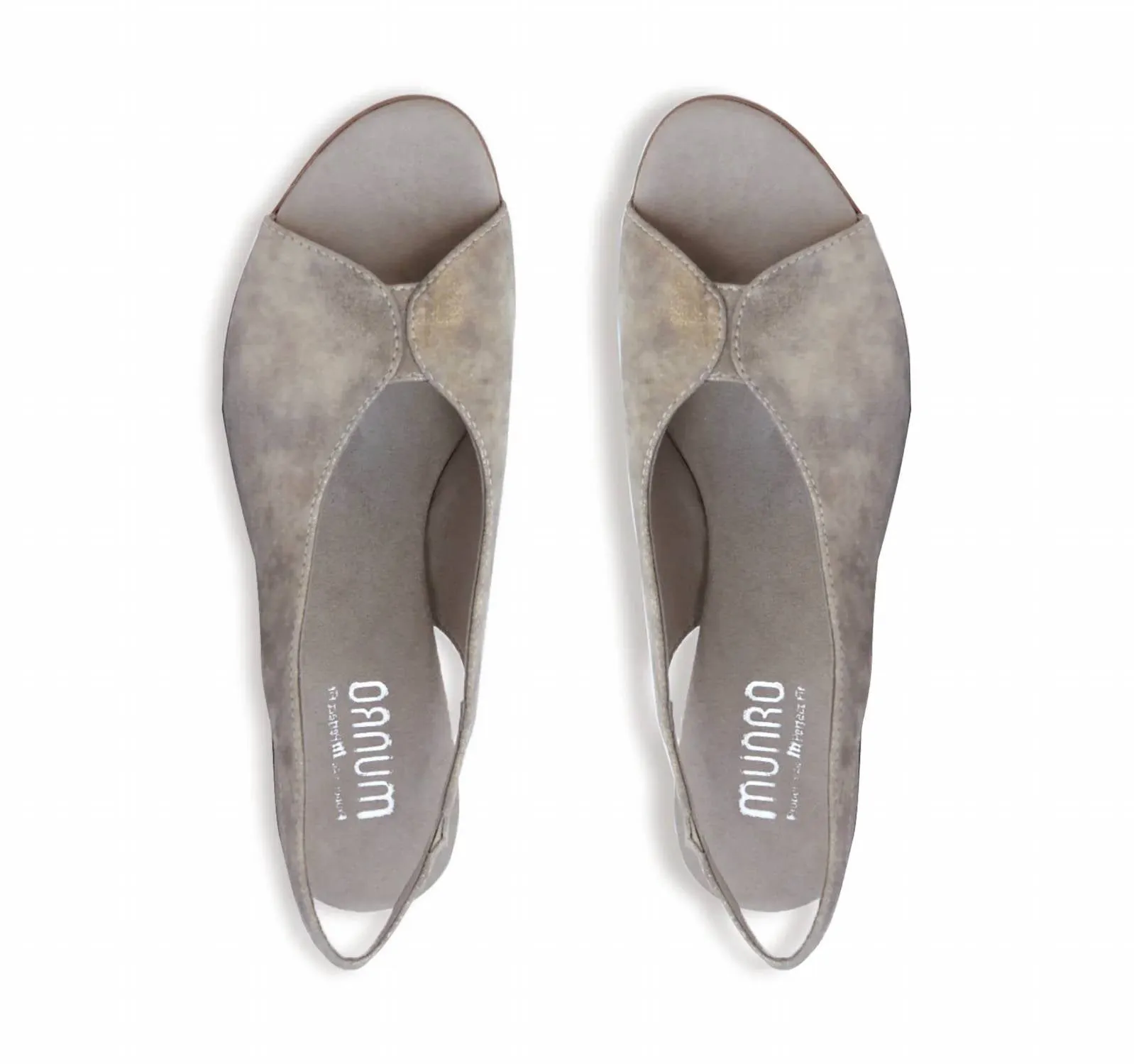 Rochelle Sling-Back Sandal In Castoro Stardust