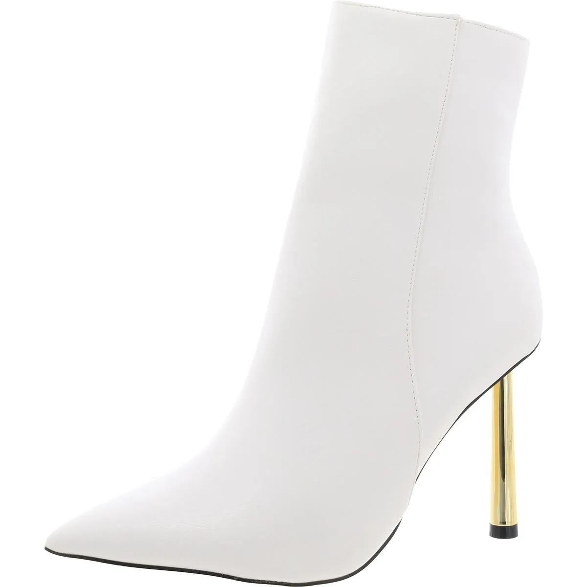 Rorie Womens Patent Pointed Toe Booties