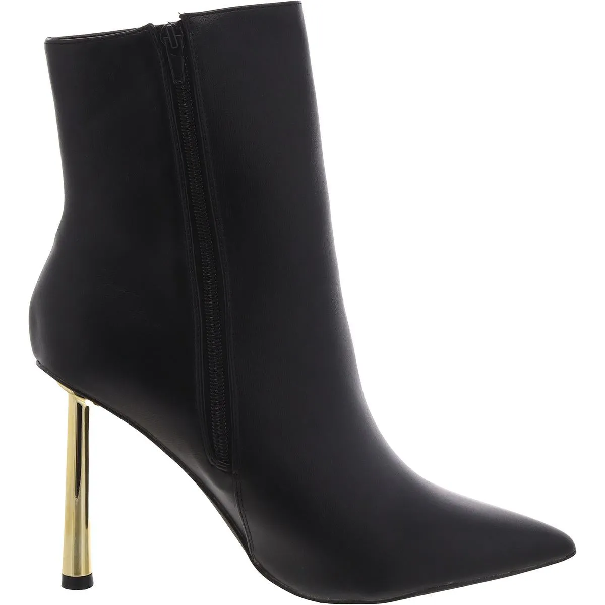 Rorie Womens Patent Pointed Toe Booties
