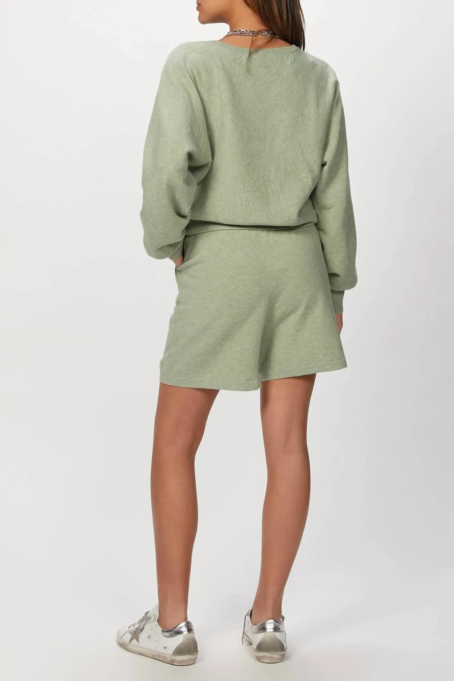 Saly Sweatshirt In Matcha Latte