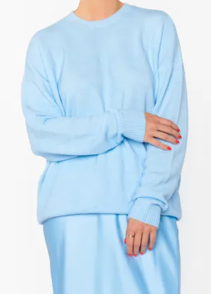Show Me Your Mumu Feel Good Sweater - Blue Me Away Knit