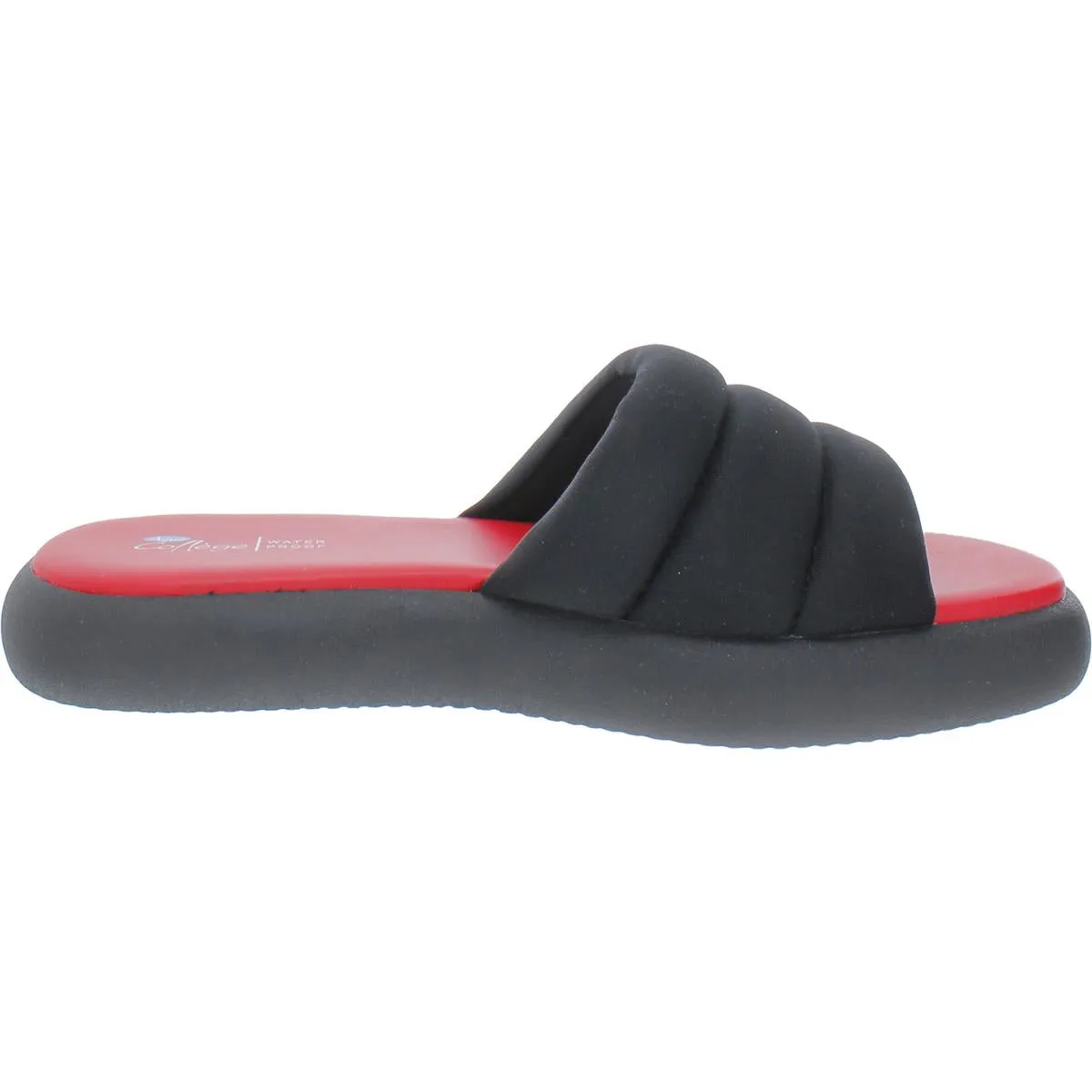 Simona Womens Peep-Toe Manmade Flatform Sandals