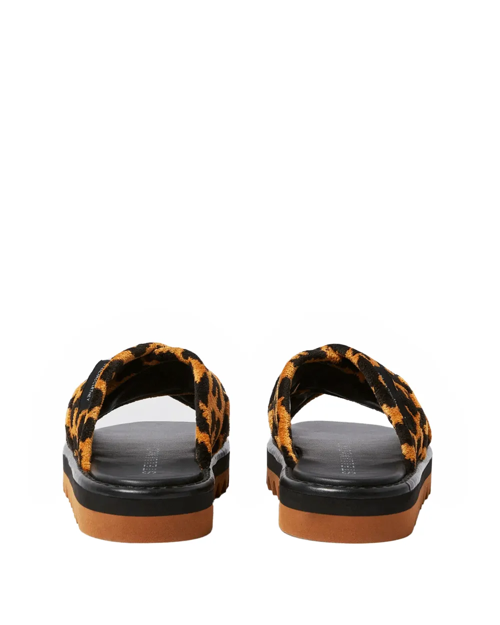 Sneak-Elyse Twisted Sandal in Leopard