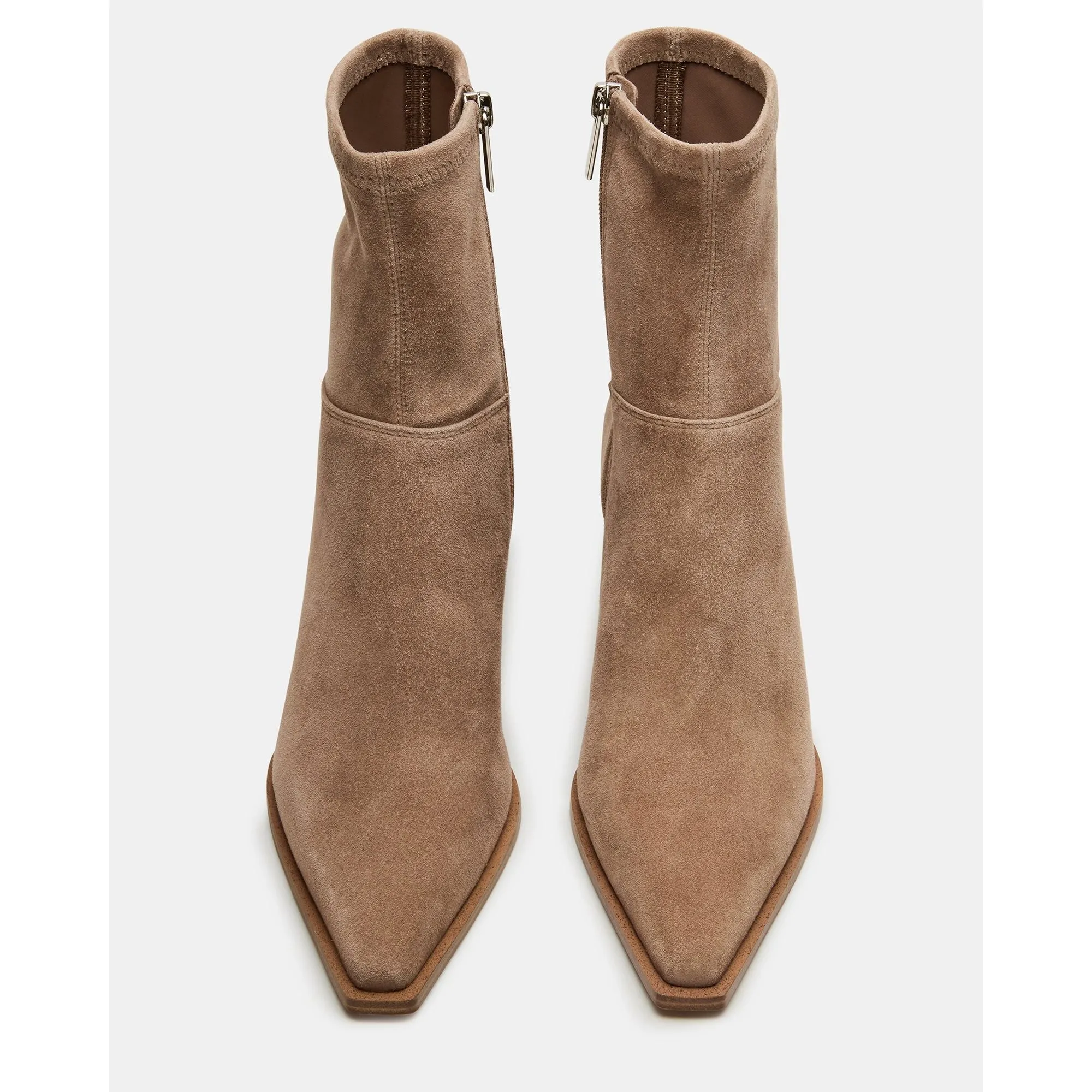 Stasia Taupe Suede