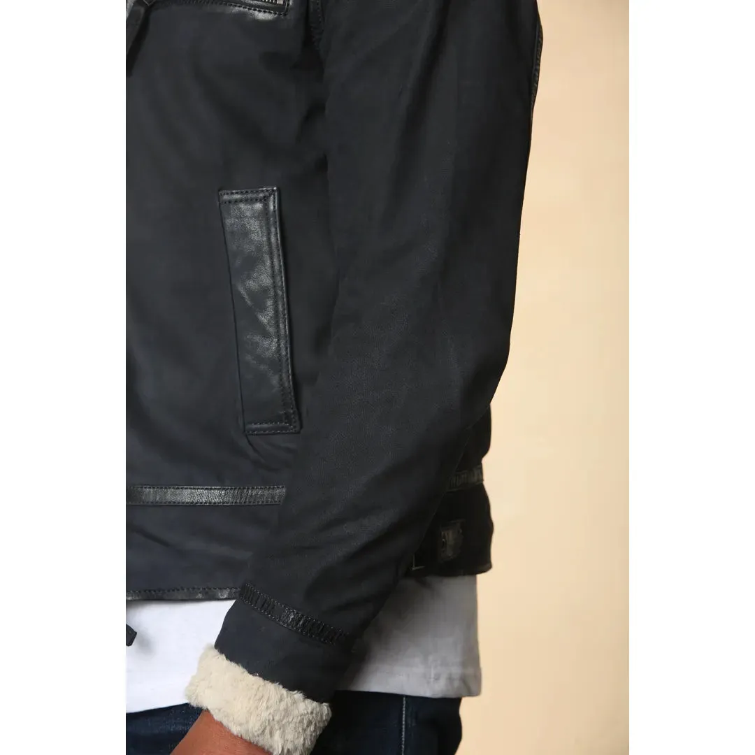 Suede Pilot Aviator Leather Jacket