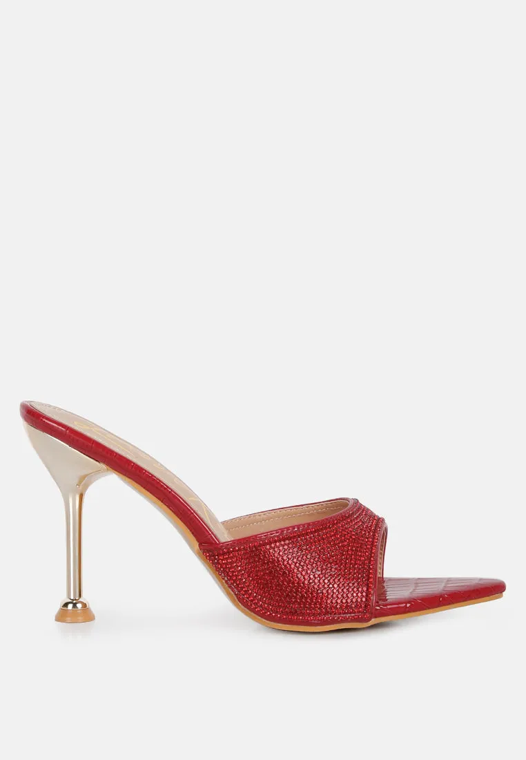 sundai rhinestone embellished stiletto sandals