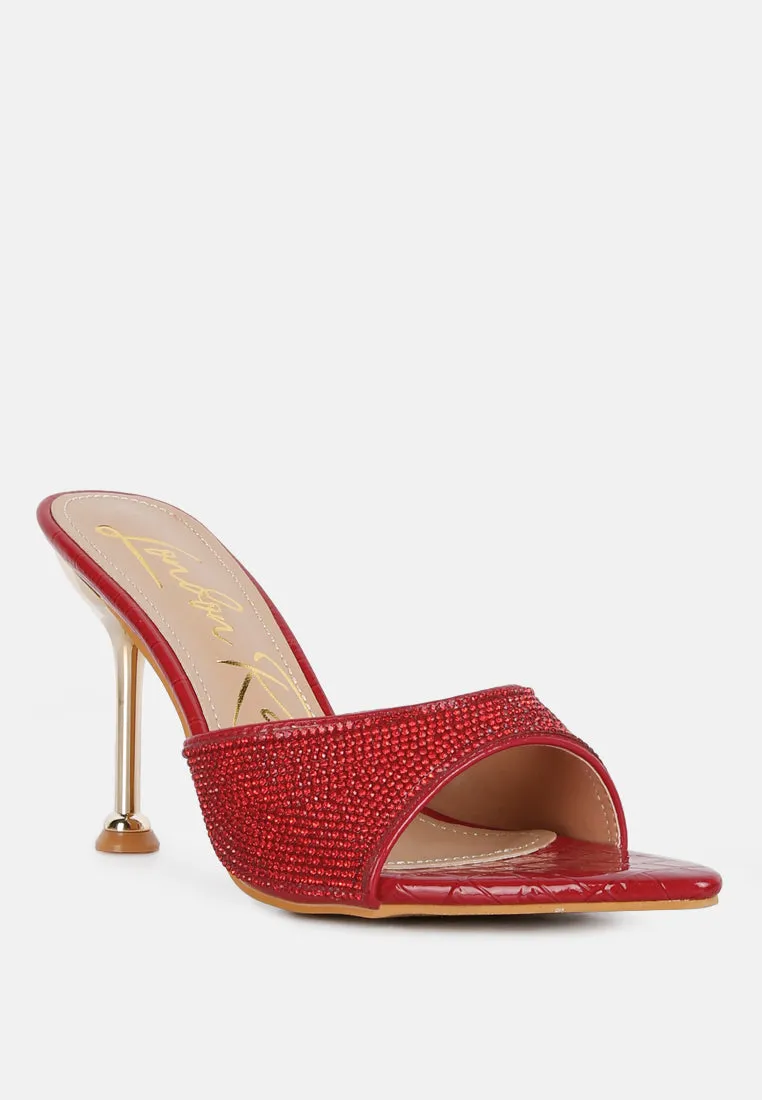 sundai rhinestone embellished stiletto sandals