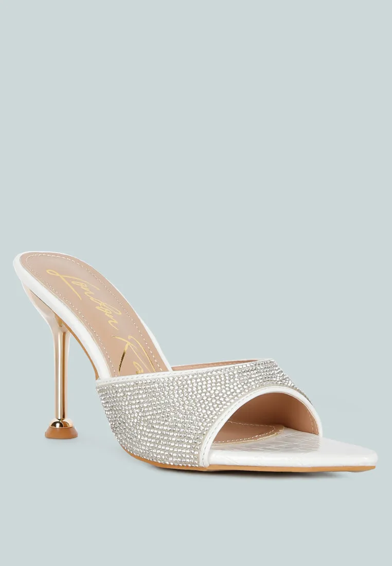 sundai rhinestone embellished stiletto sandals