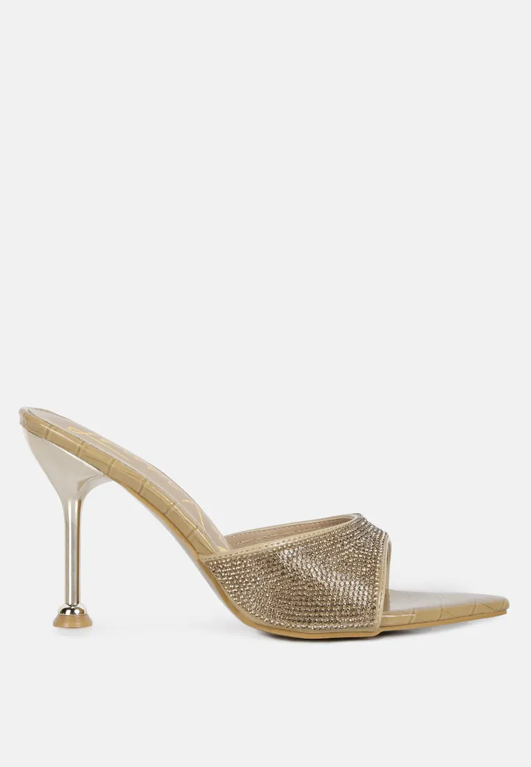 sundai rhinestone embellished stiletto sandals