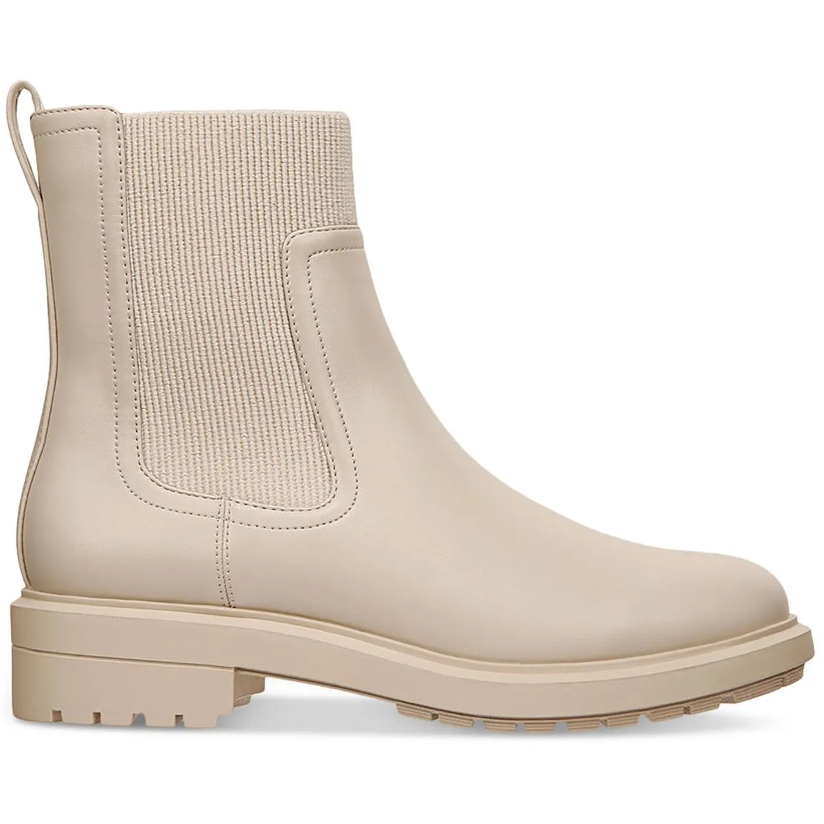 Tackomal Womens Faux Leather Pull On Booties