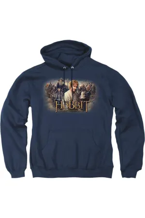 The Hobbit Hobbit Rally Adult Pull Over Hoodie / Hooded Sweatshirt