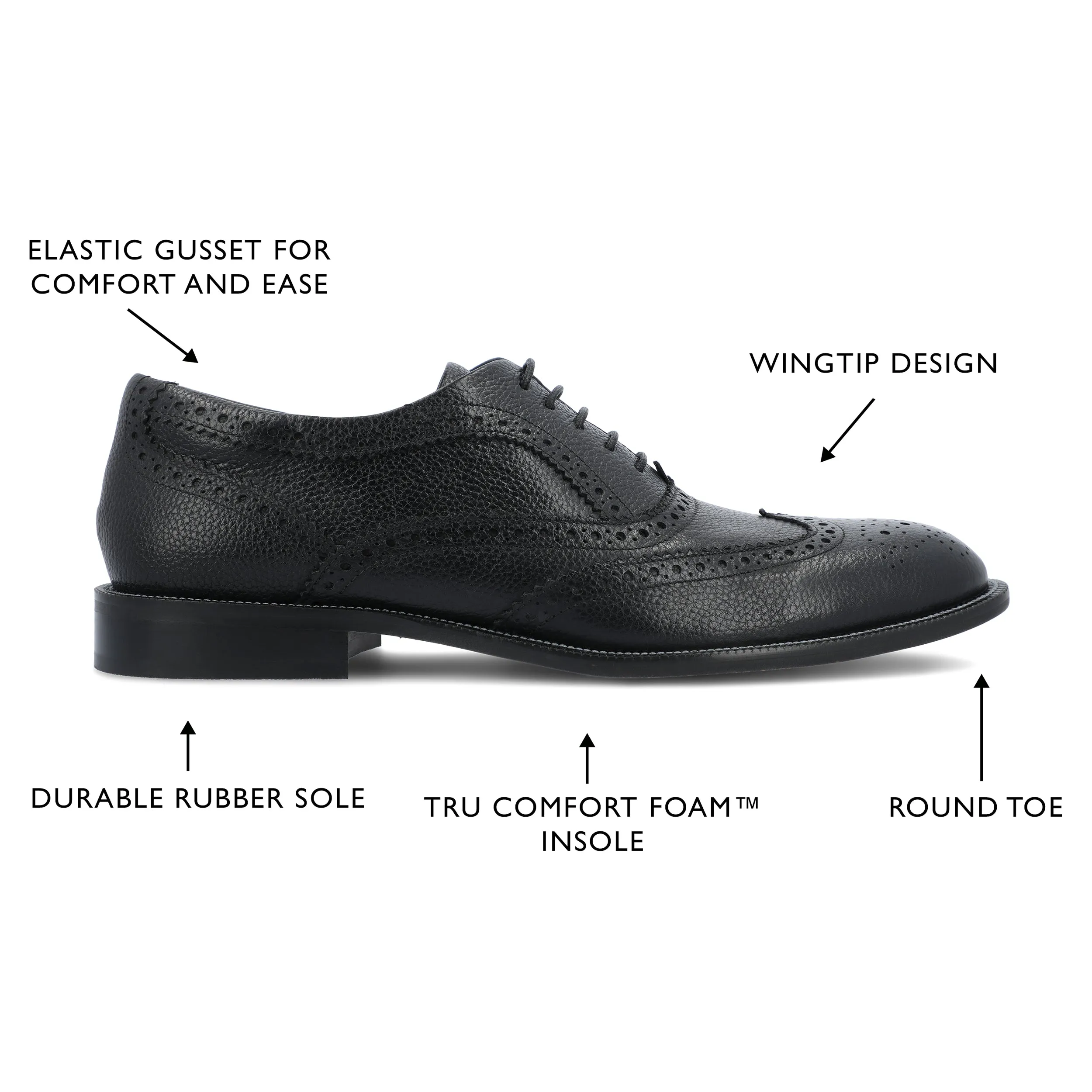 Thomas & Vine Garland Brogue Oxford