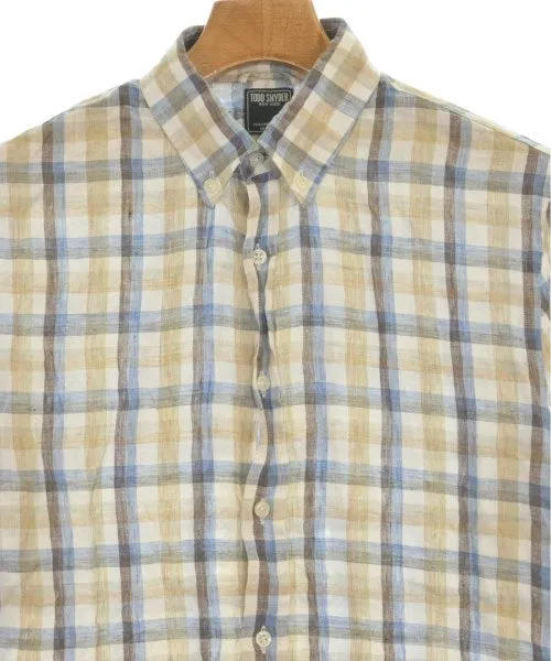 TODD SNYDER Casual shirts