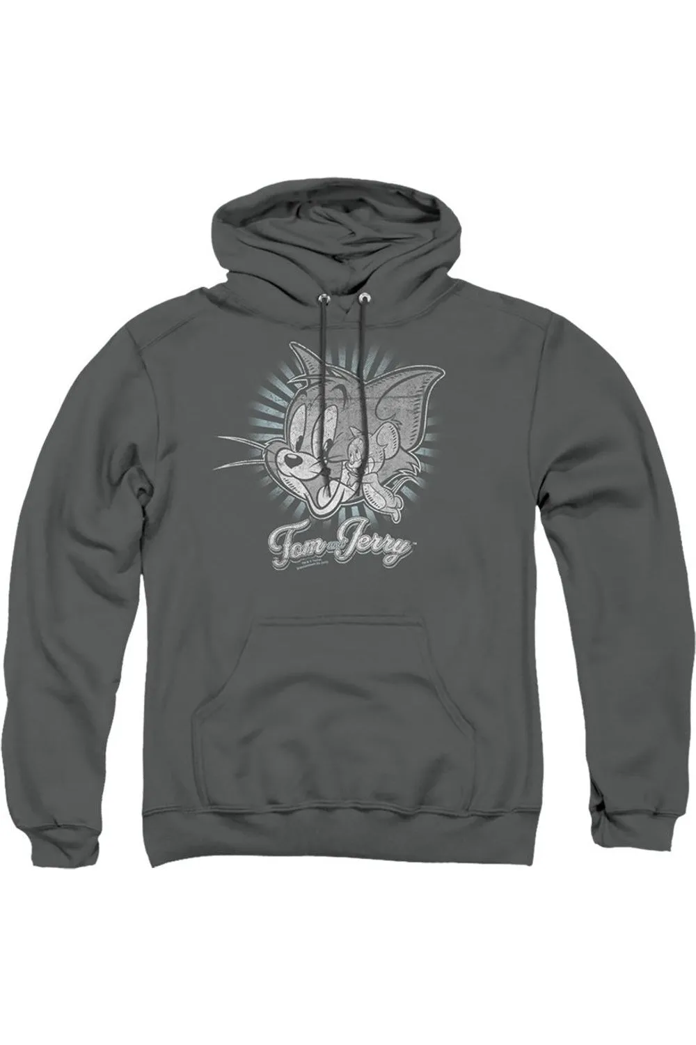 Tom And Jerry Classic Pals Adult Pull Over Hoodie / Hooded Sweatshirt