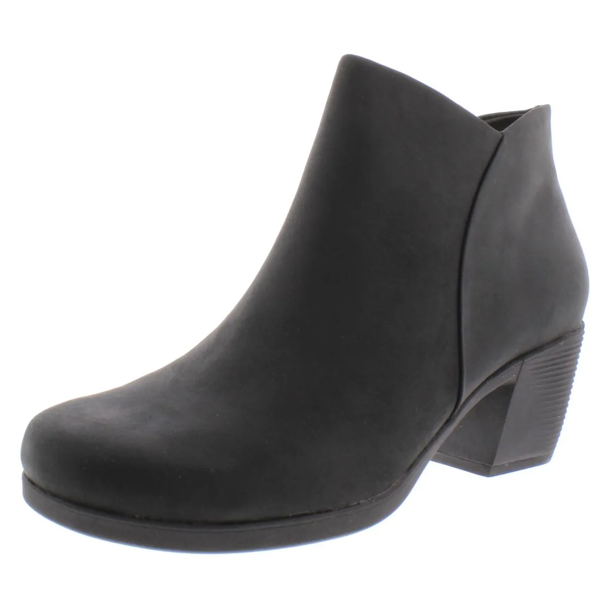 Un Lindie Zip Womens Leather Ankle Booties