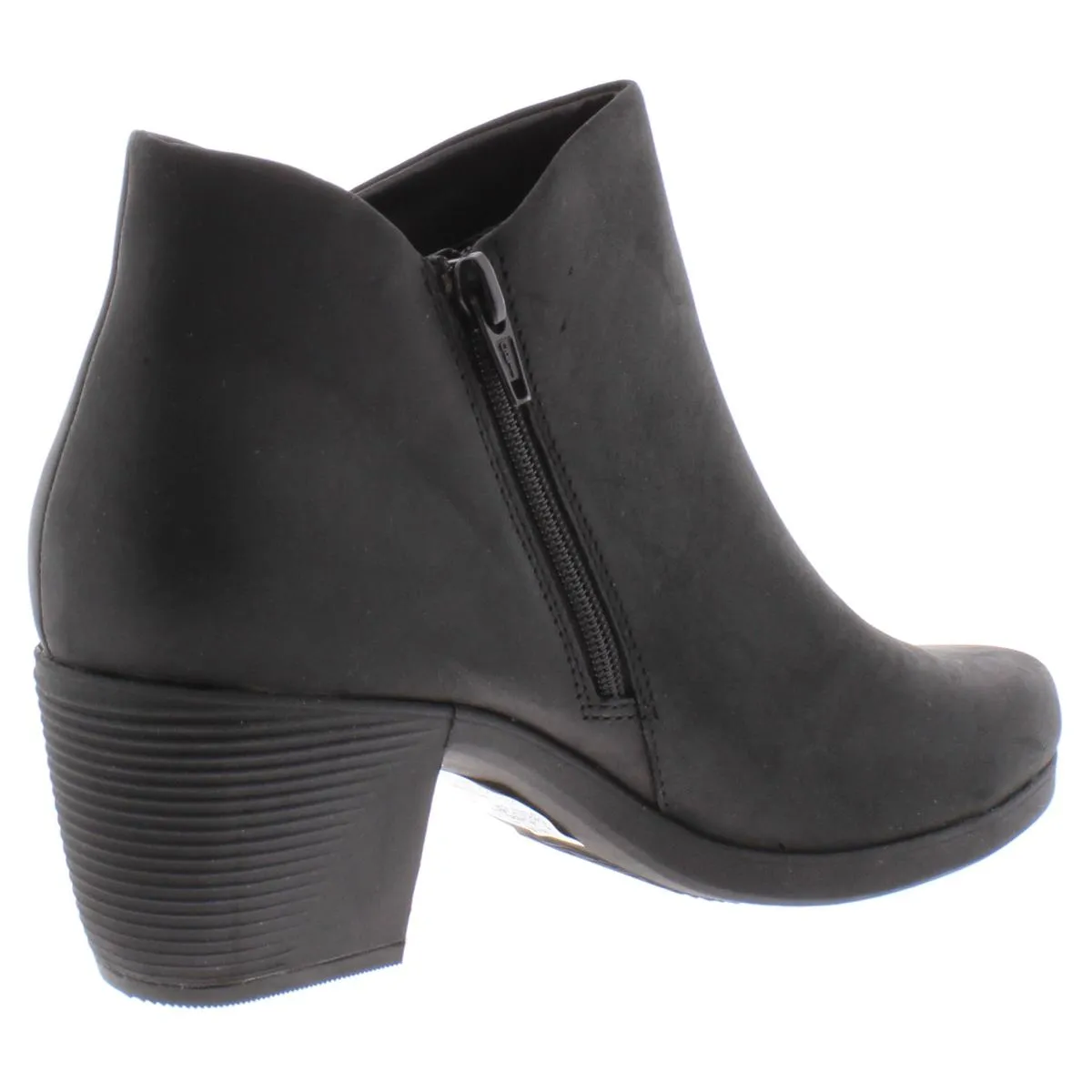 Un Lindie Zip Womens Leather Ankle Booties