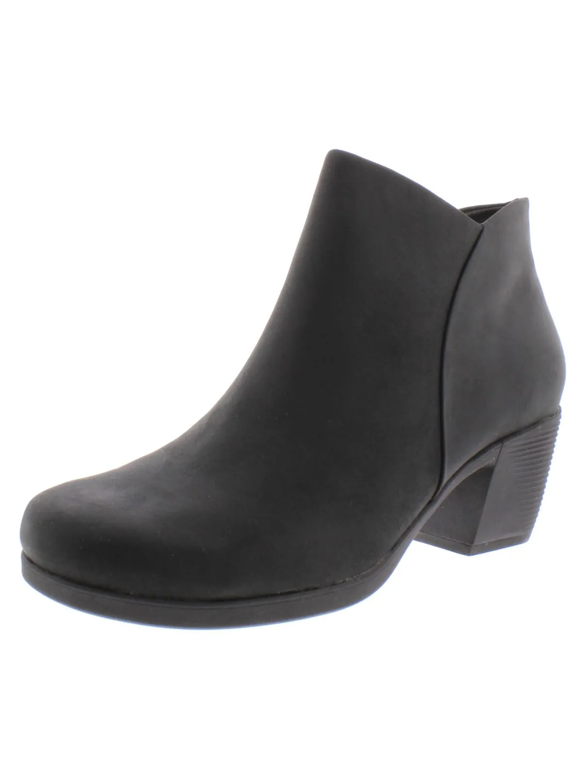 Un Lindie Zip Womens Leather Ankle Booties