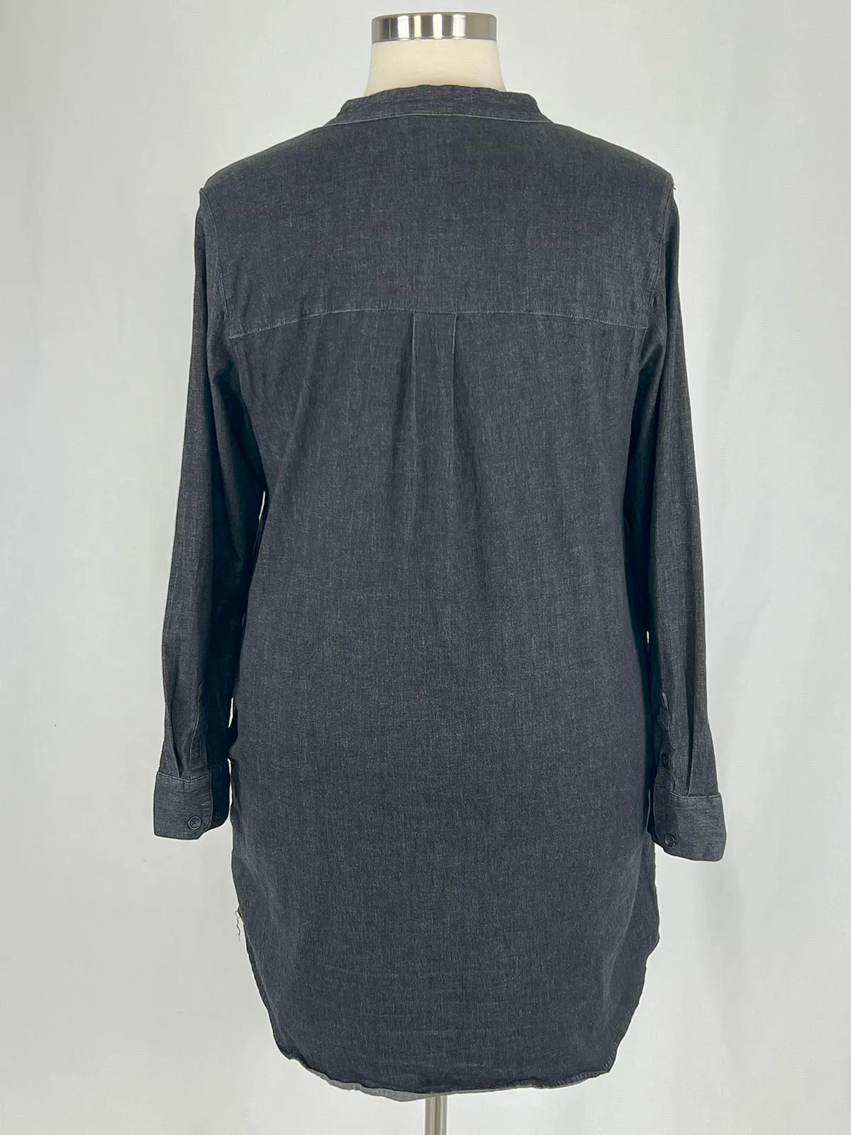 Universal Standard Size M (18/20) Black Chambray Dress