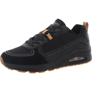 Uno-Layover Mens Lace-Up Manmade Casual And Fashion Sneakers