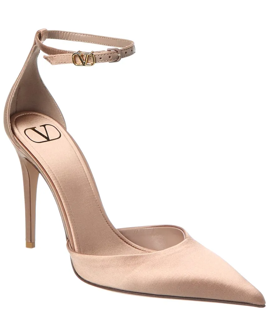 Valentino VLogo 100 Satin Pump