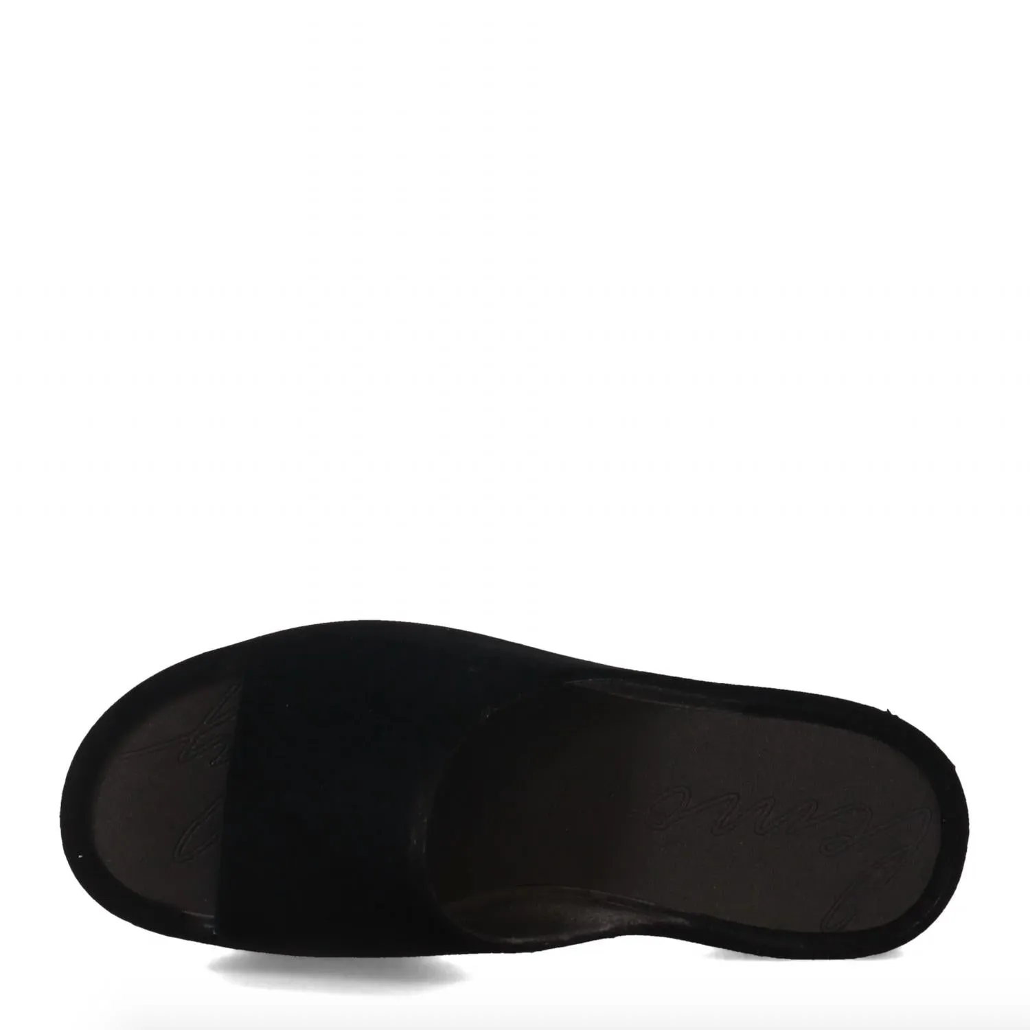 Velanie 01 Velvet Sandal In Black