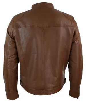 Vintage Slim Fit Real Leather Jacket