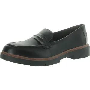 Westlynn Bay Womens Leather Slip-On Loafers