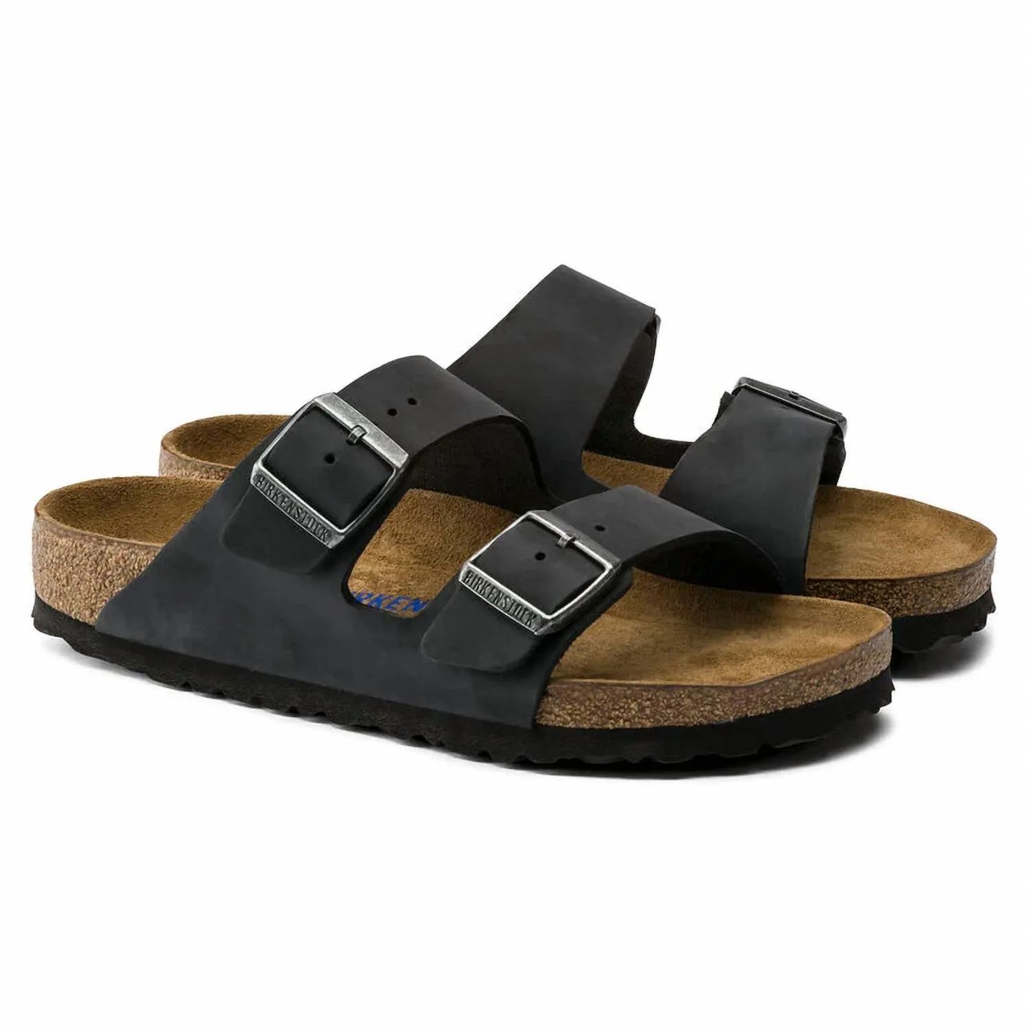 Women's Arizona Sfb Sandal - Narrow In Black Oiled