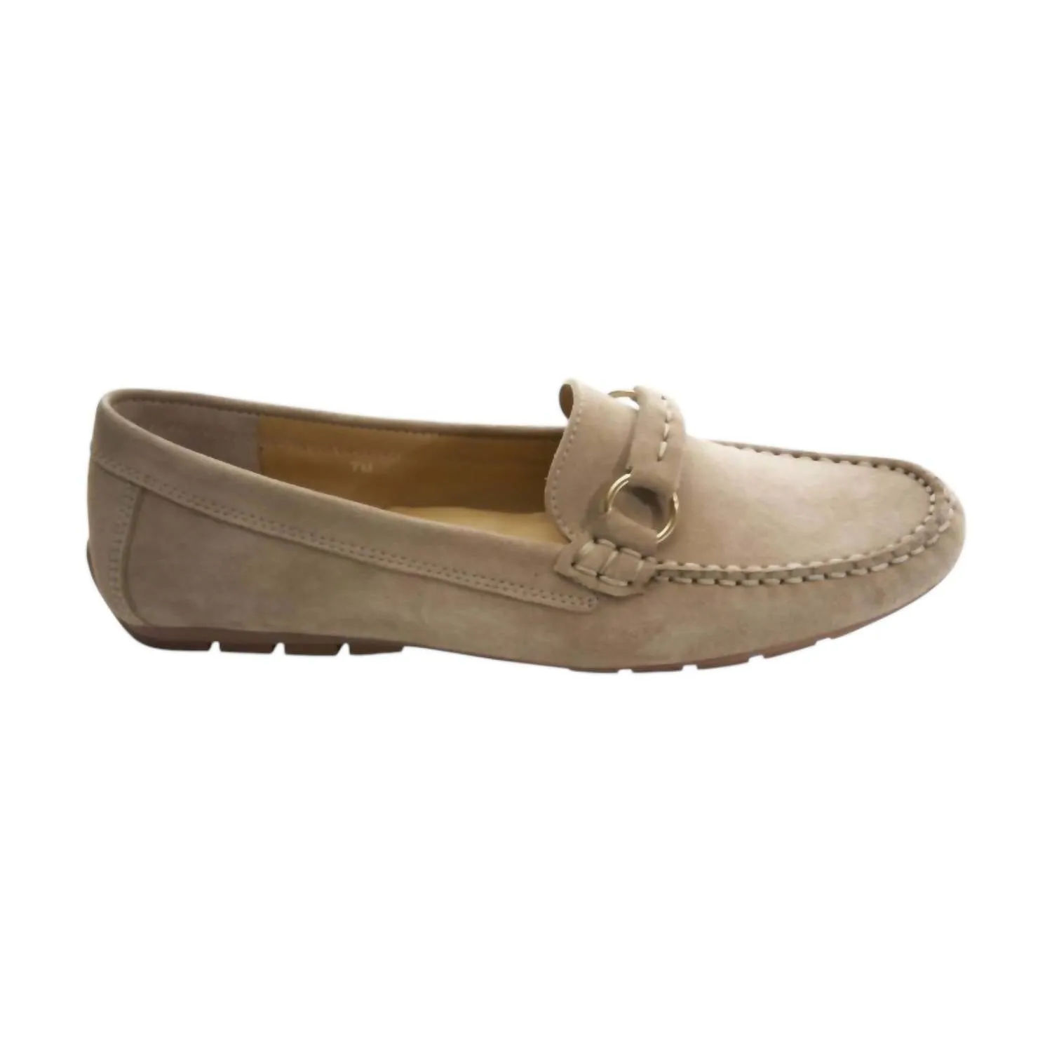 Women's Ashlin Suede Loafers In Taupe Suede