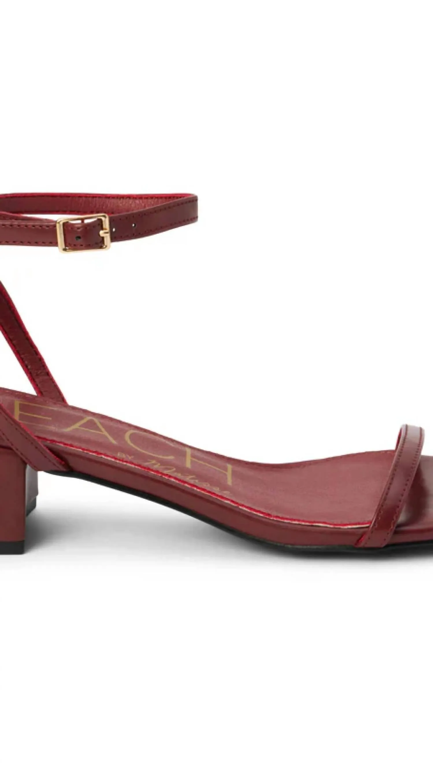 Women's Belle Strappy Sandals In Wine