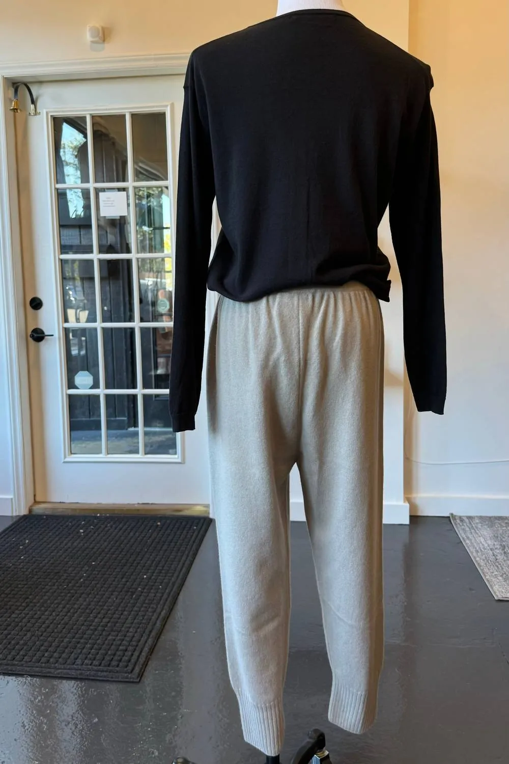 Women's Cashmere Leggings In Beige