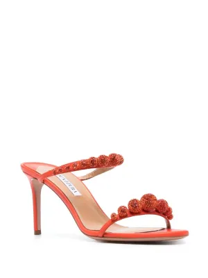 Women's Disco Dancer Sandal 75 In Tangerine
