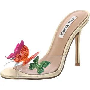 Womens Embellished Man Made Slide