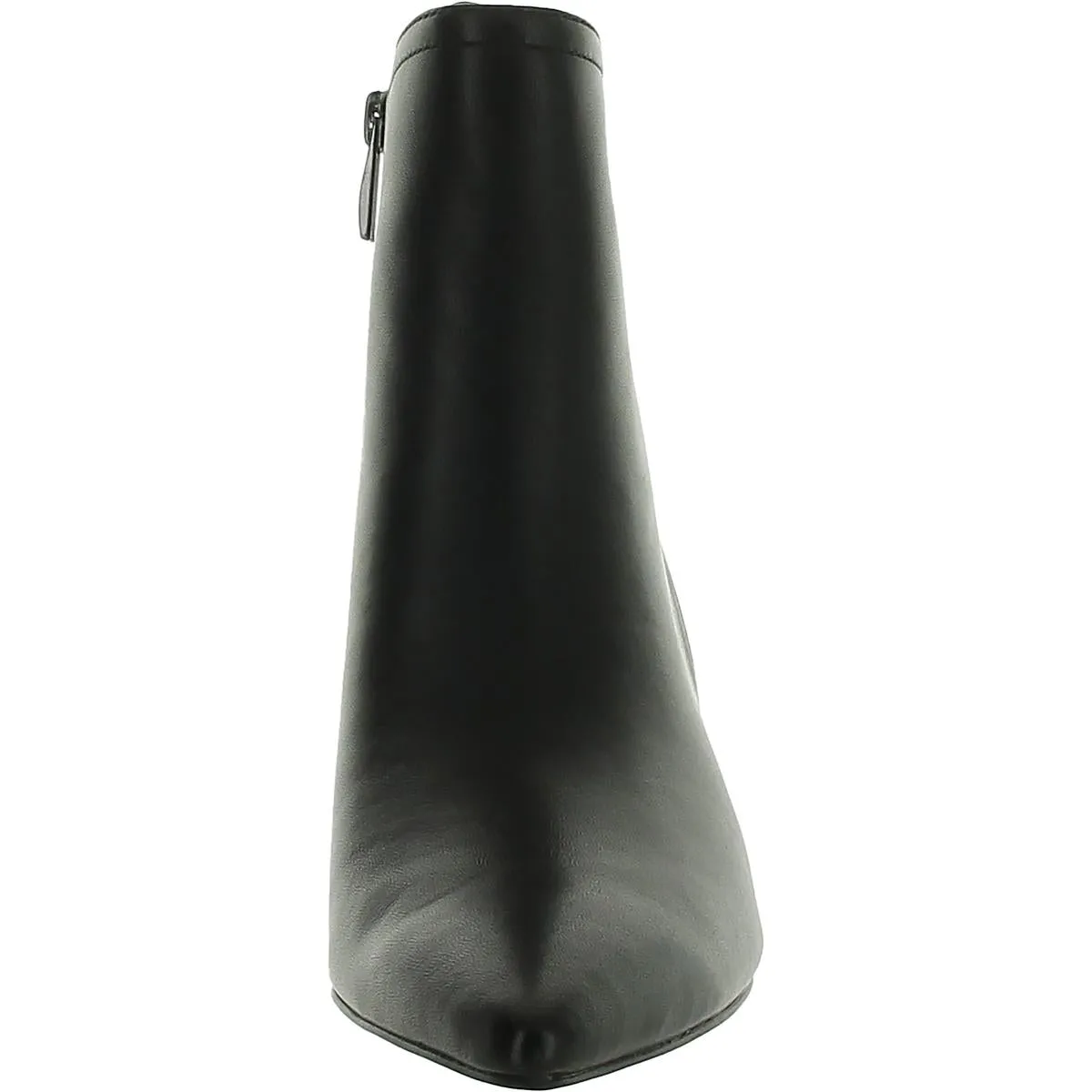 Womens Leather Pointed Toe Booties