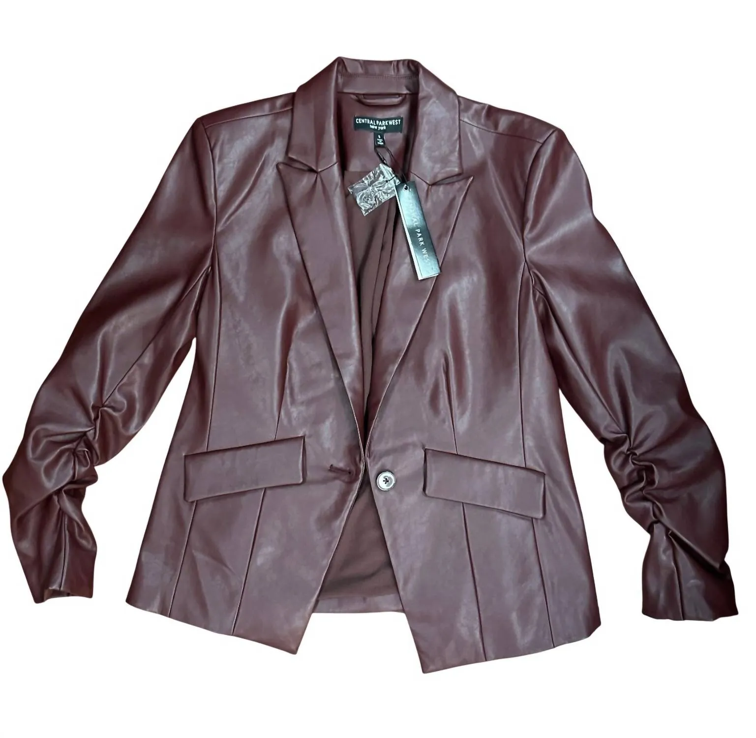Women's Wednesday Blazer In Deep Burgundy