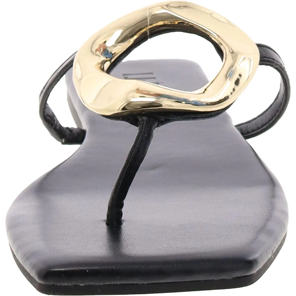 YADIRAF Womens Man Made Flat Slide Sandals