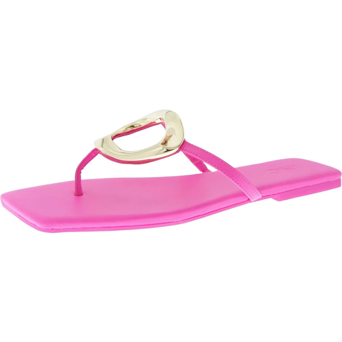 YADIRAF Womens Man Made Flat Slide Sandals