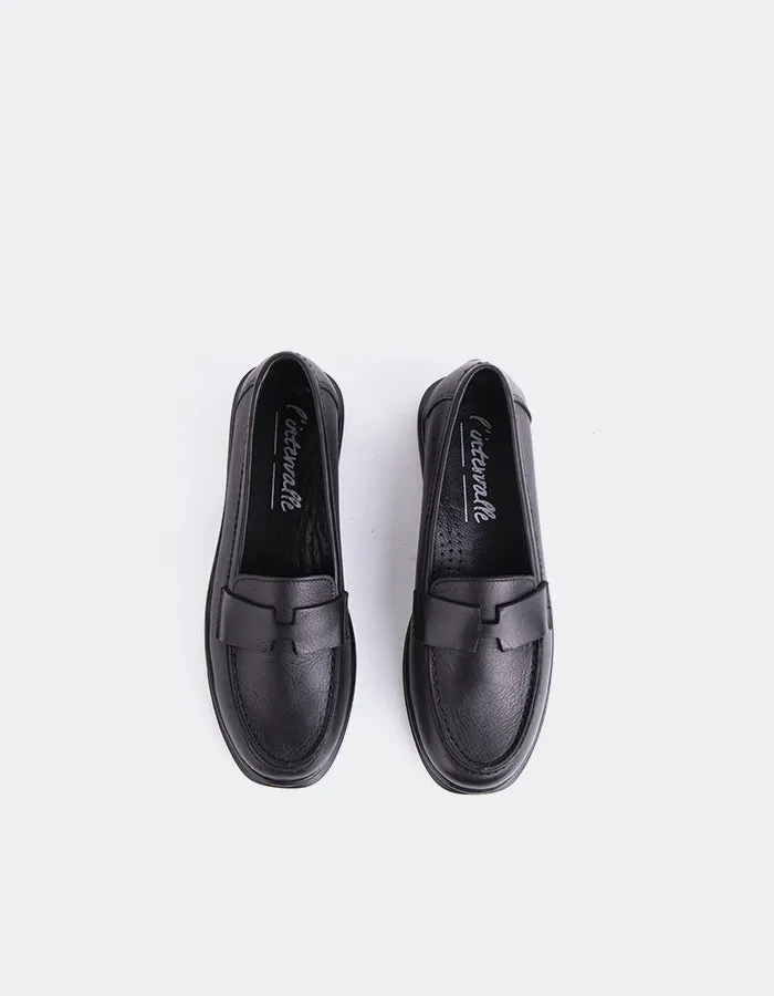 Yasmin Black Leather