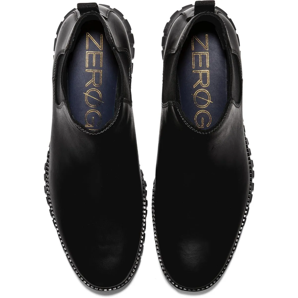 Zerogrand Mens Leather Waterproof Chelsea Boots