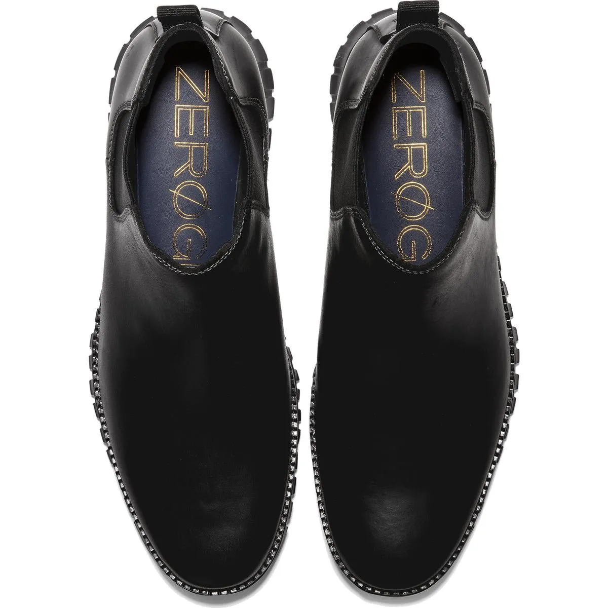 Zerogrand Mens Leather Waterproof Chelsea Boots